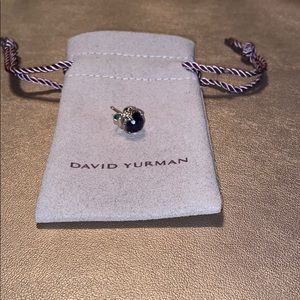 David Yurman Chatelaine Earring with Black Orchid
